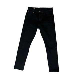 Levi’s 512 Black Denim Jeans Size 32x32 (30x29) Big E Premium